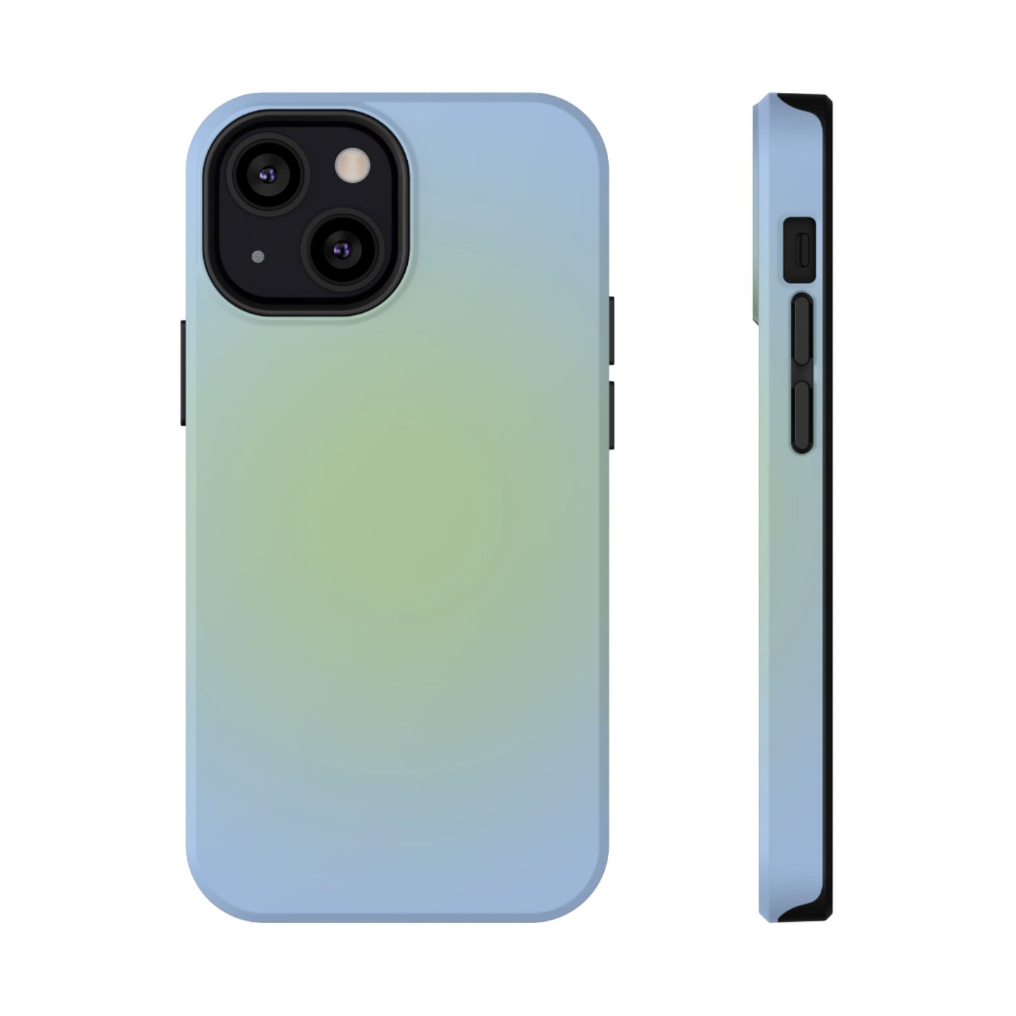 Blue & Green Aura iPhone Case