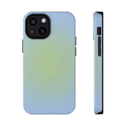 Blue & Green Aura iPhone Case
