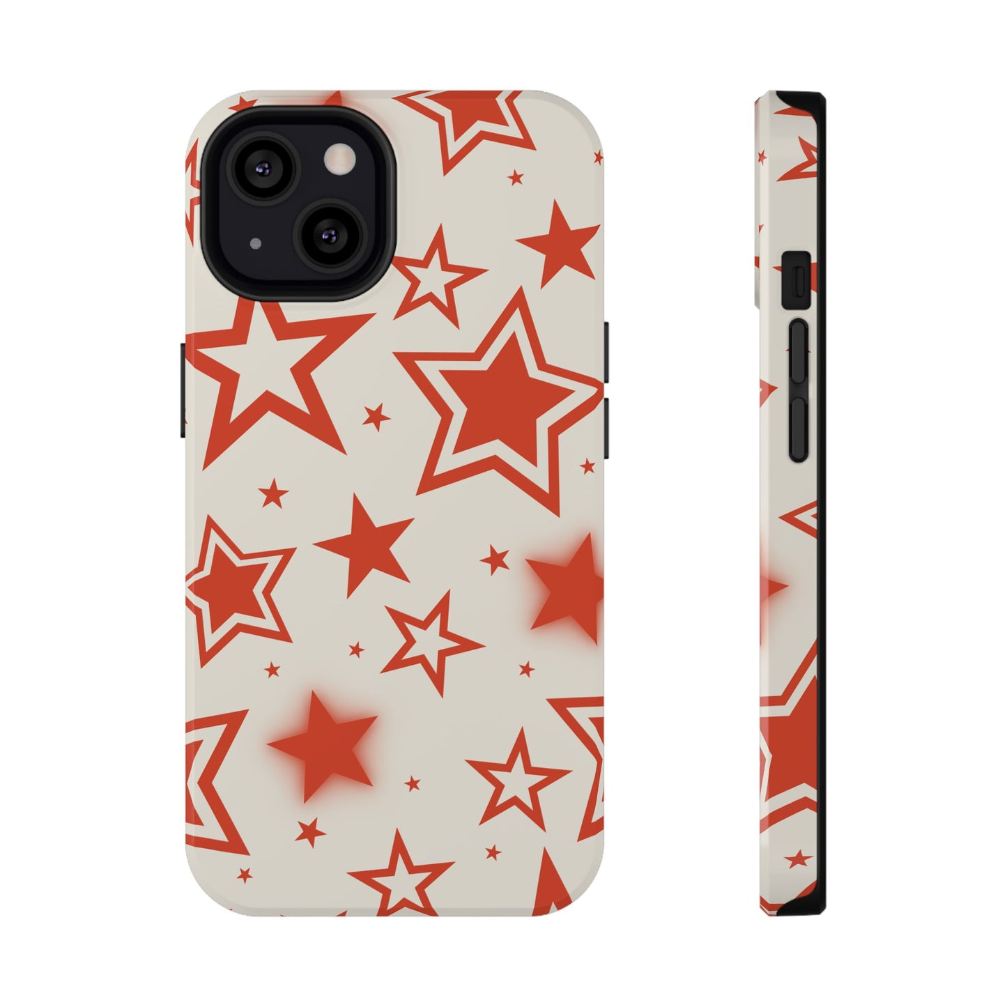Red Stardust iPhone Case