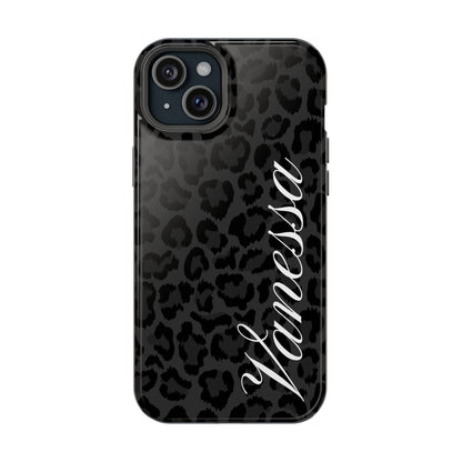 Custom Black Leopard iPhone Case