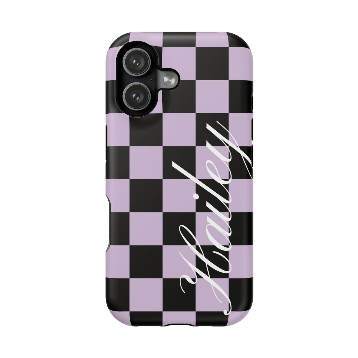 Custom Witchy Checkered iPhone Case