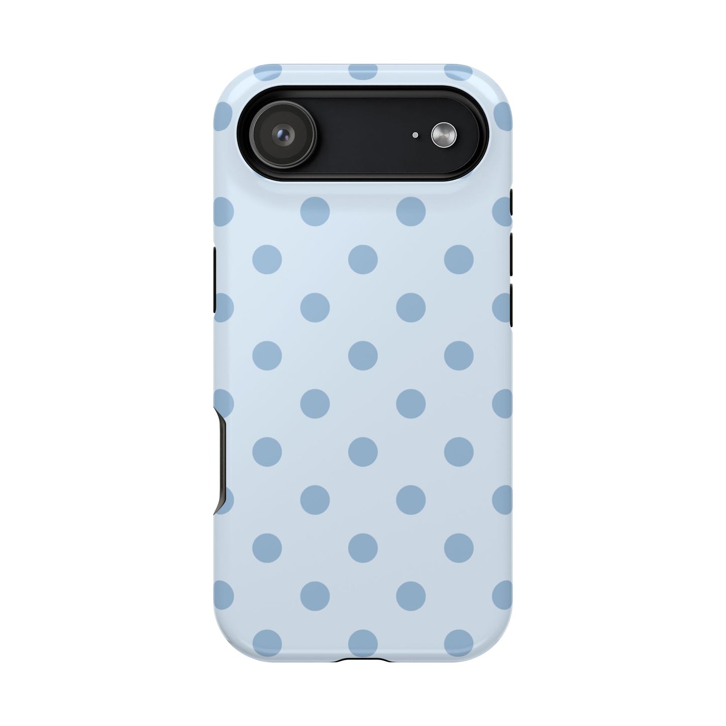 Blue Sprinkles Polka Dots iPhone Case