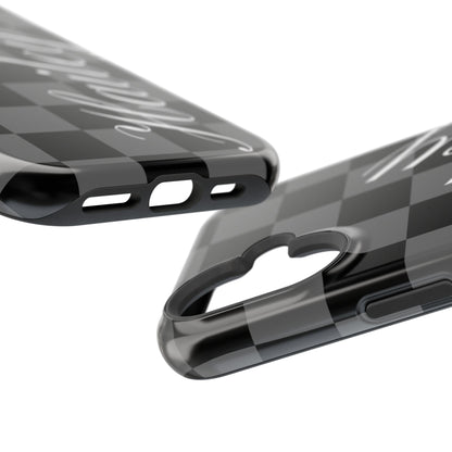 Custom Twilight Checkered iPhone Case