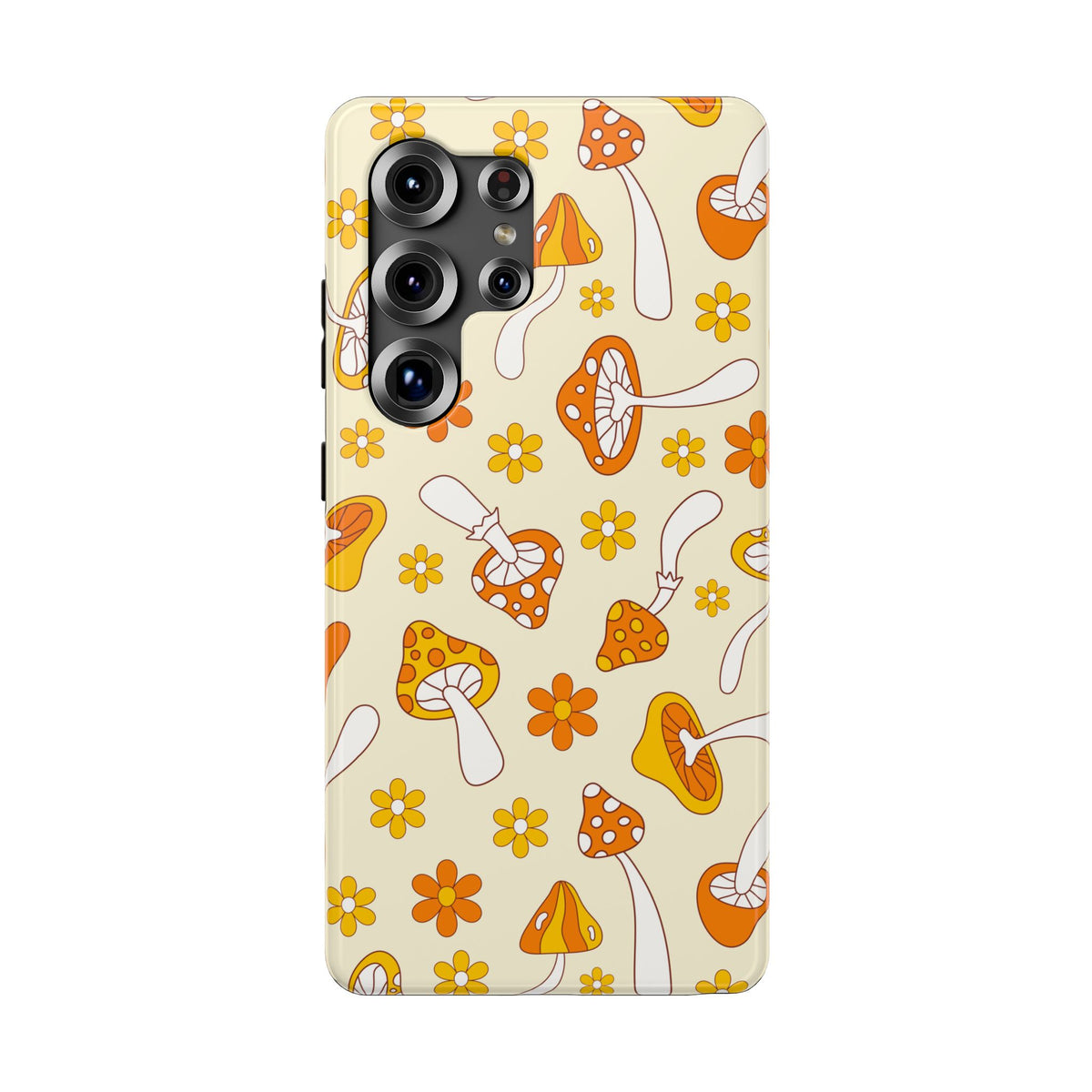 Retro Mushrooms Samsung Case