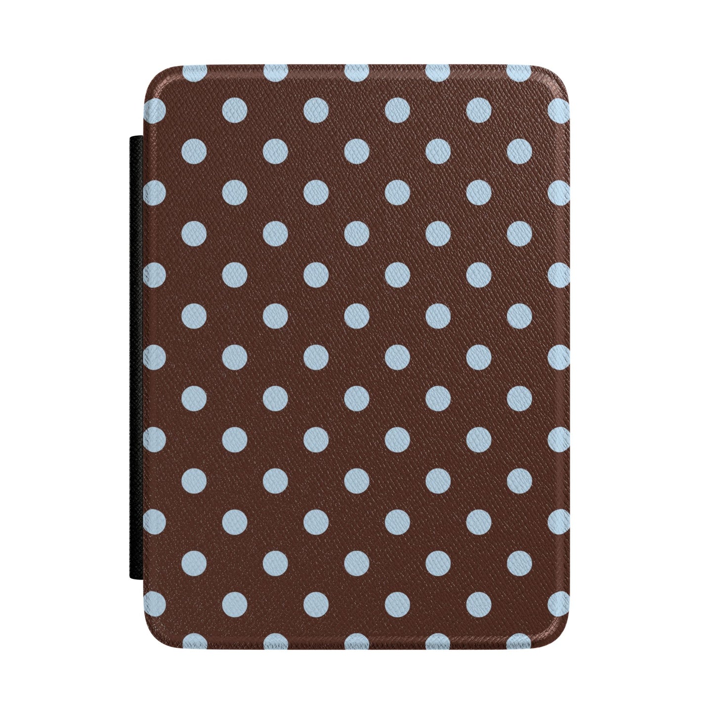 Blue Latte Polka Dots Kindle Case