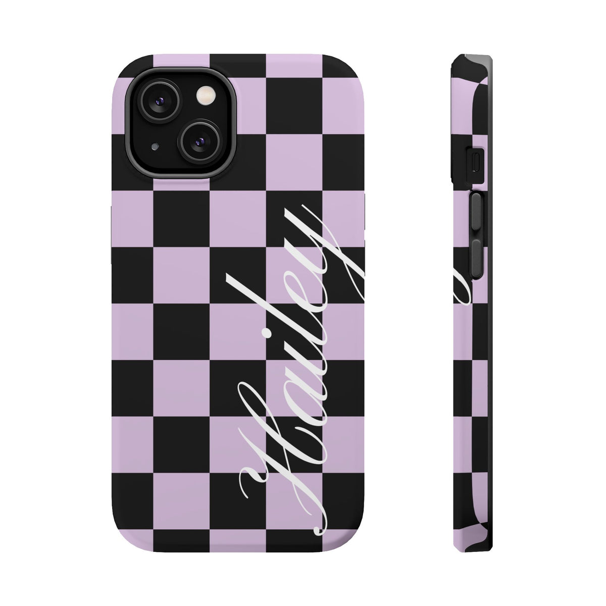Custom Witchy Checkered iPhone Case