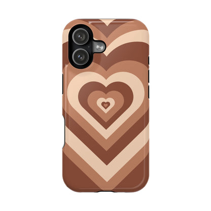 Choco Hearts iPhone Case