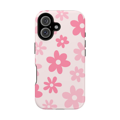 Pink Flower Power iPhone Case