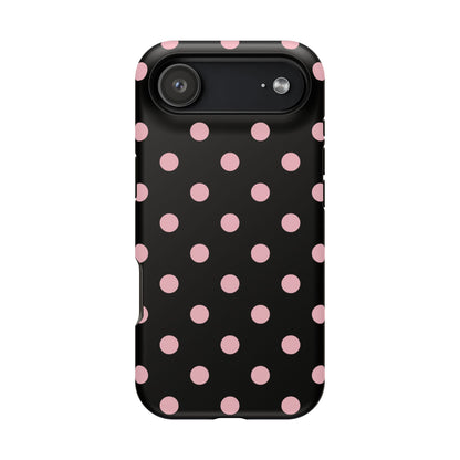 Sweet Midnight Polka Dots iPhone Case