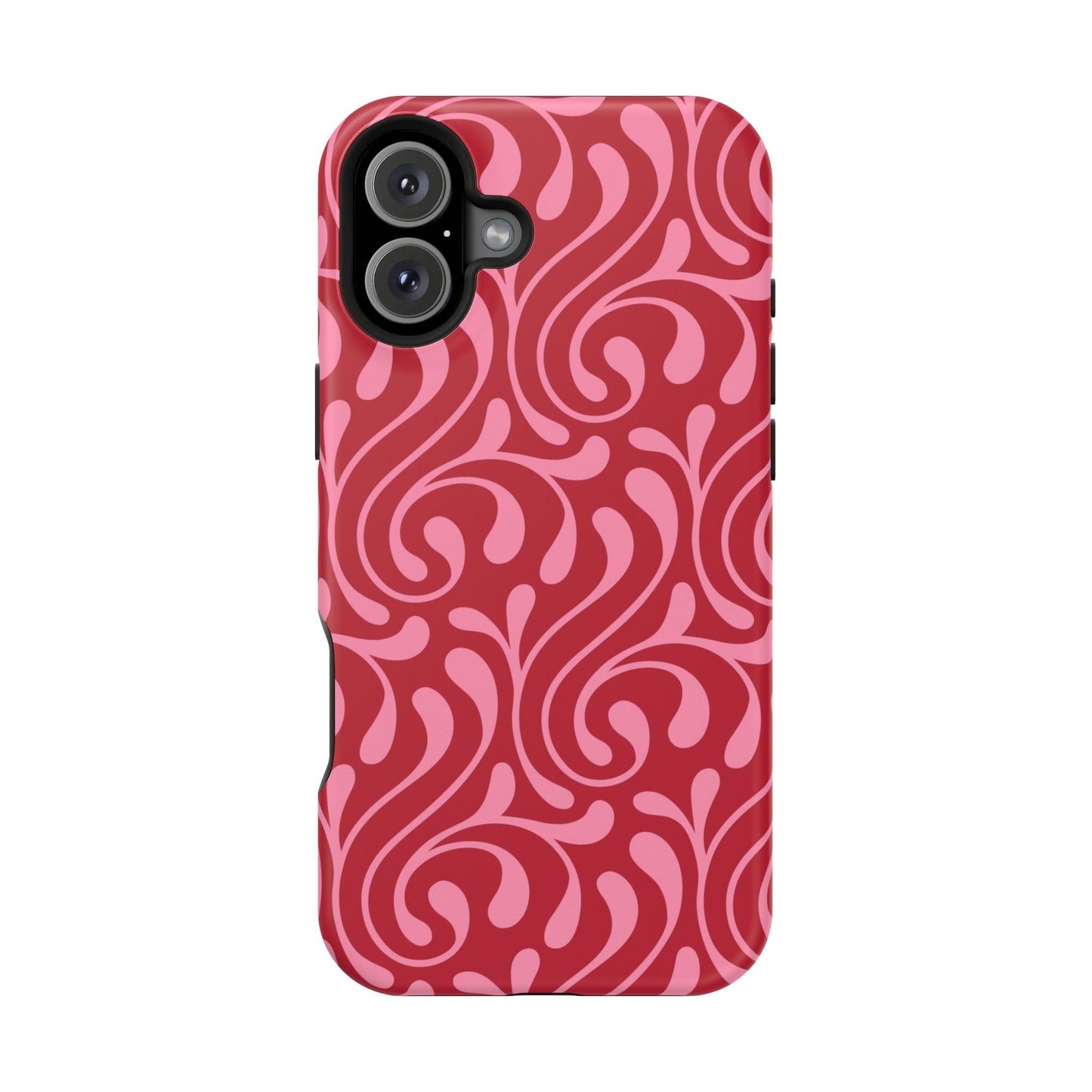 Cherry Paisley iPhone Case