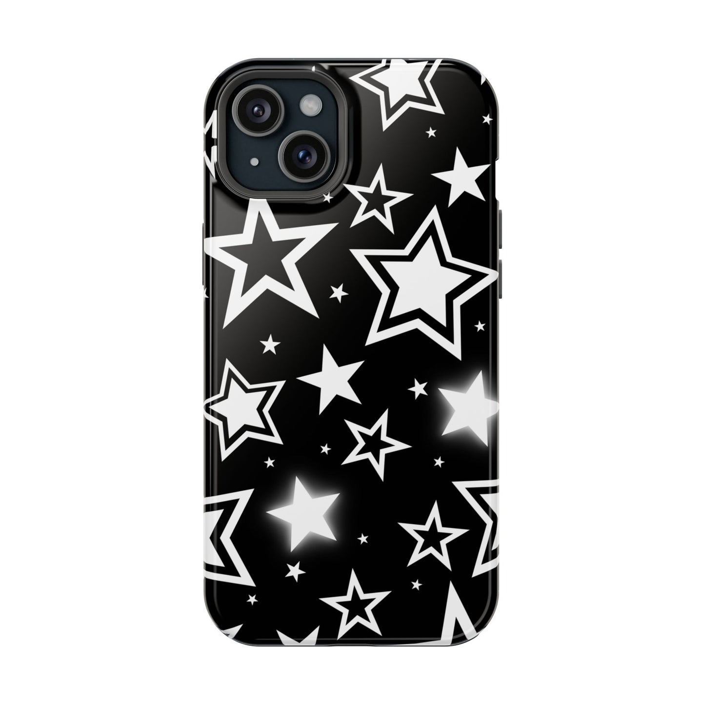 Black Stardust iPhone Case