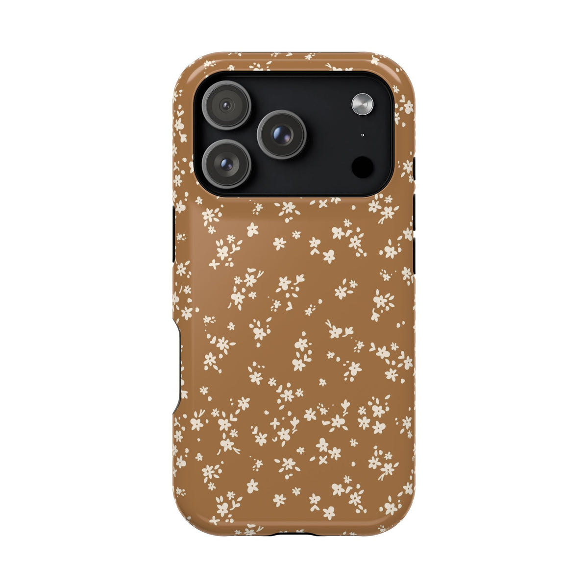 Toffee Ditsy Floral iPhone Case