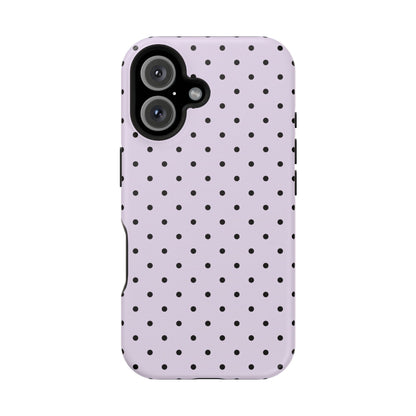 Lilac Mini Dots iPhone Case