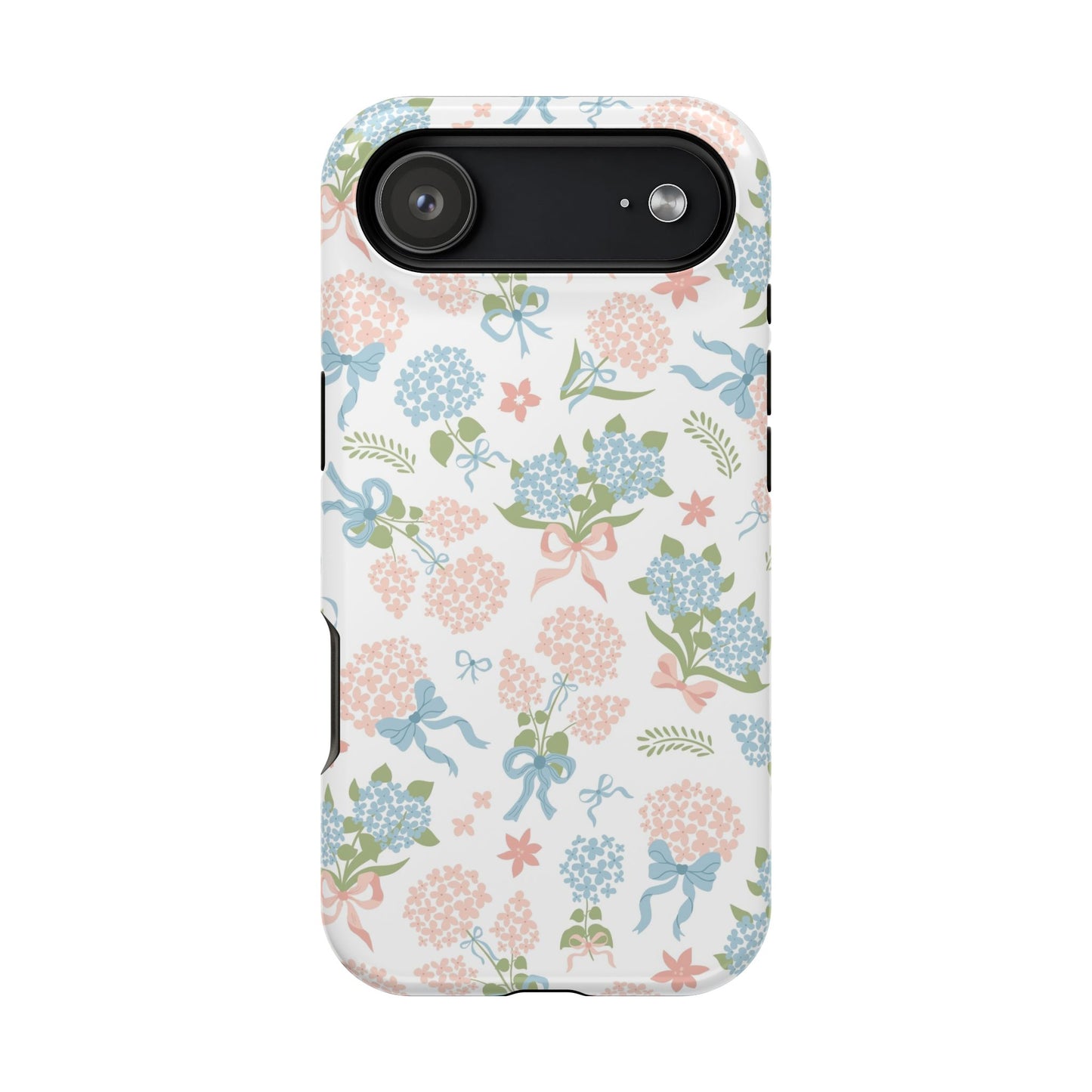 Hydrangea Bows iPhone Case