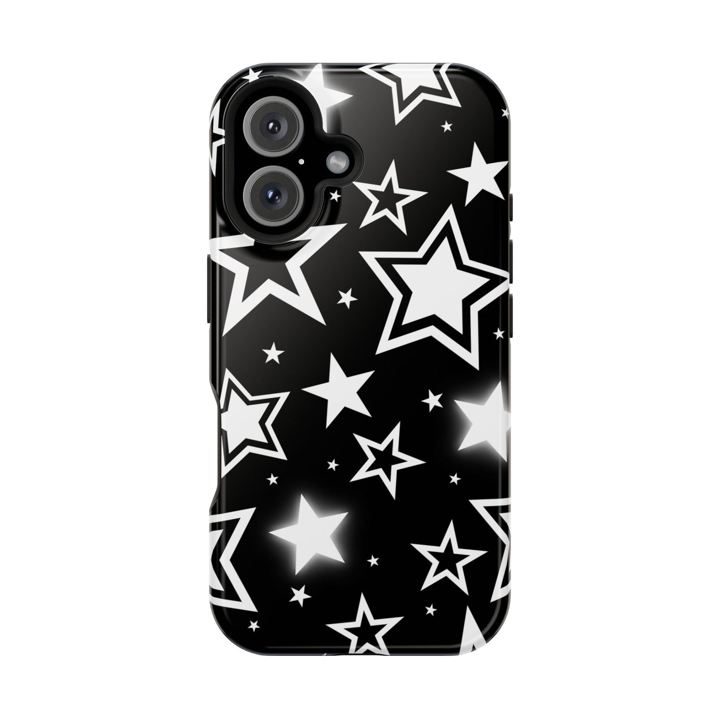 Black Stardust iPhone Case