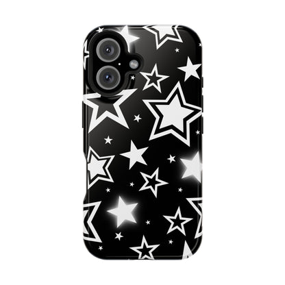 Black Stardust iPhone Case