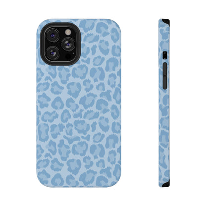 Blue Leopard iPhone Case