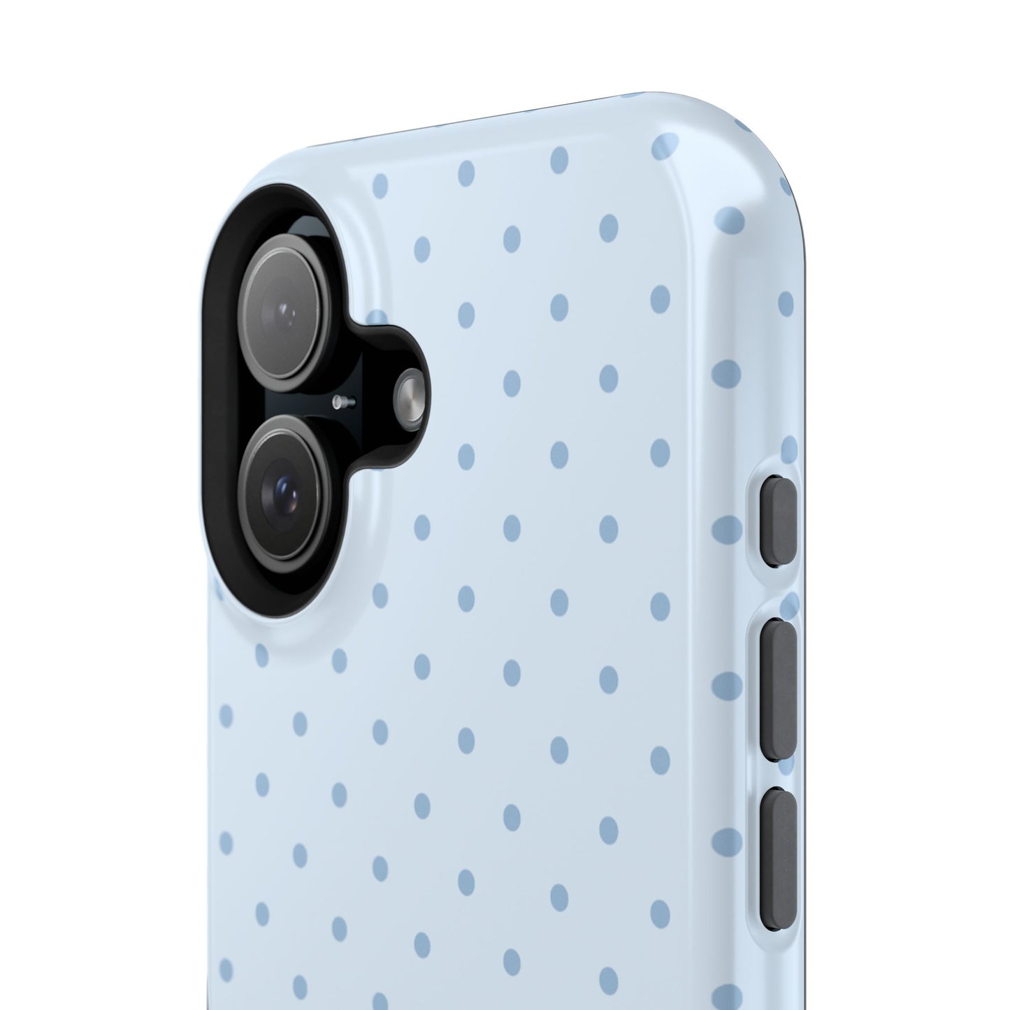 Blue Sprinkles Mini Dots iPhone Case
