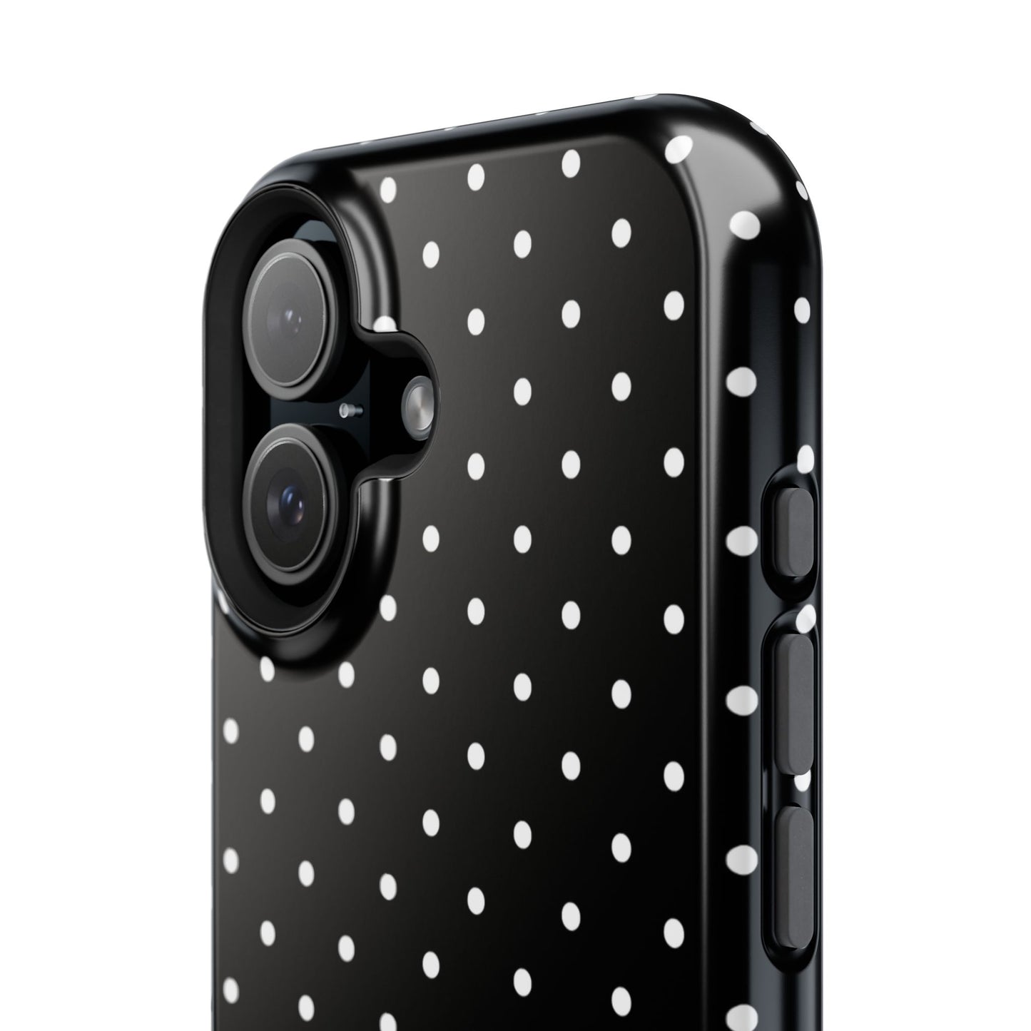 White Mini Dots iPhone Case