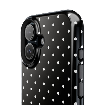 White Mini Dots iPhone Case