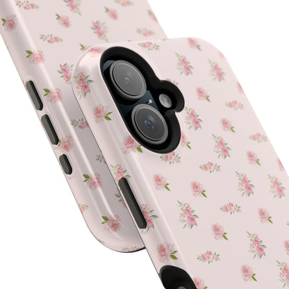 Pink Vintage Roses iPhone Case
