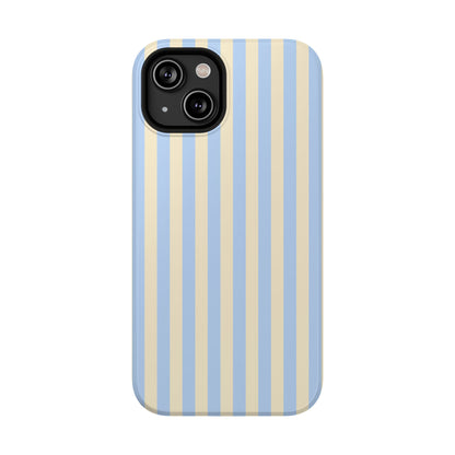 Lemon Sky Stripes iPhone Case