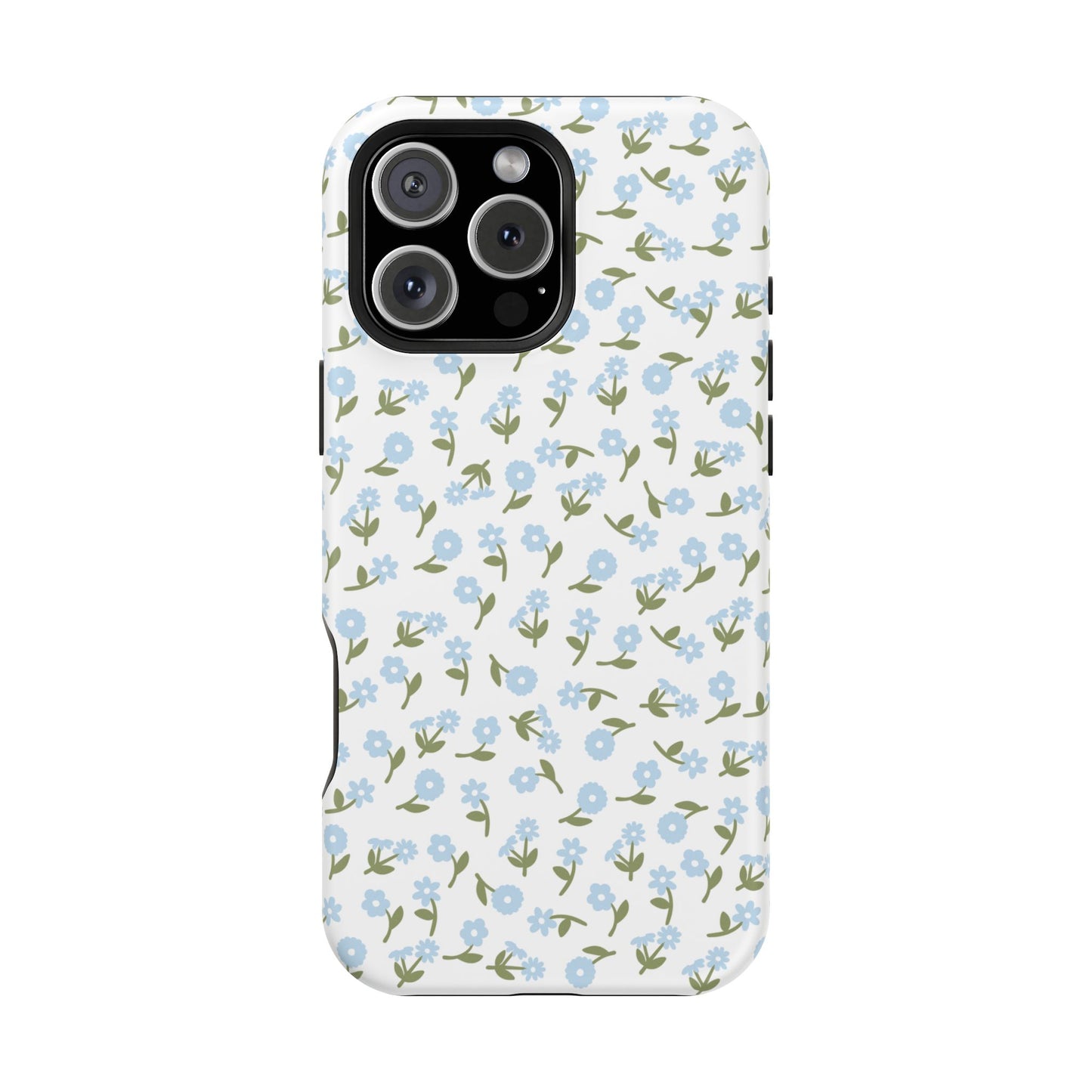 Blue Bloom iPhone Case