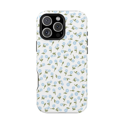 Blue Bloom iPhone Case