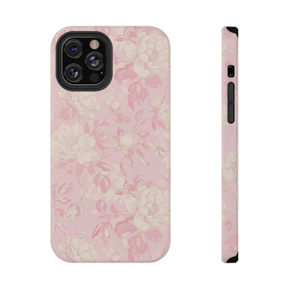 Pretty Pink Toile iPhone Case