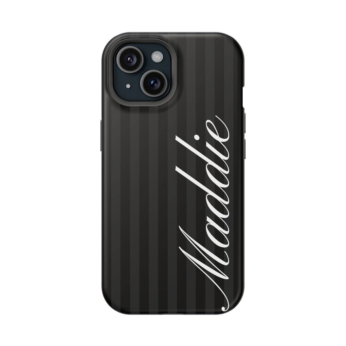 Custom Black Stripes iPhone Case
