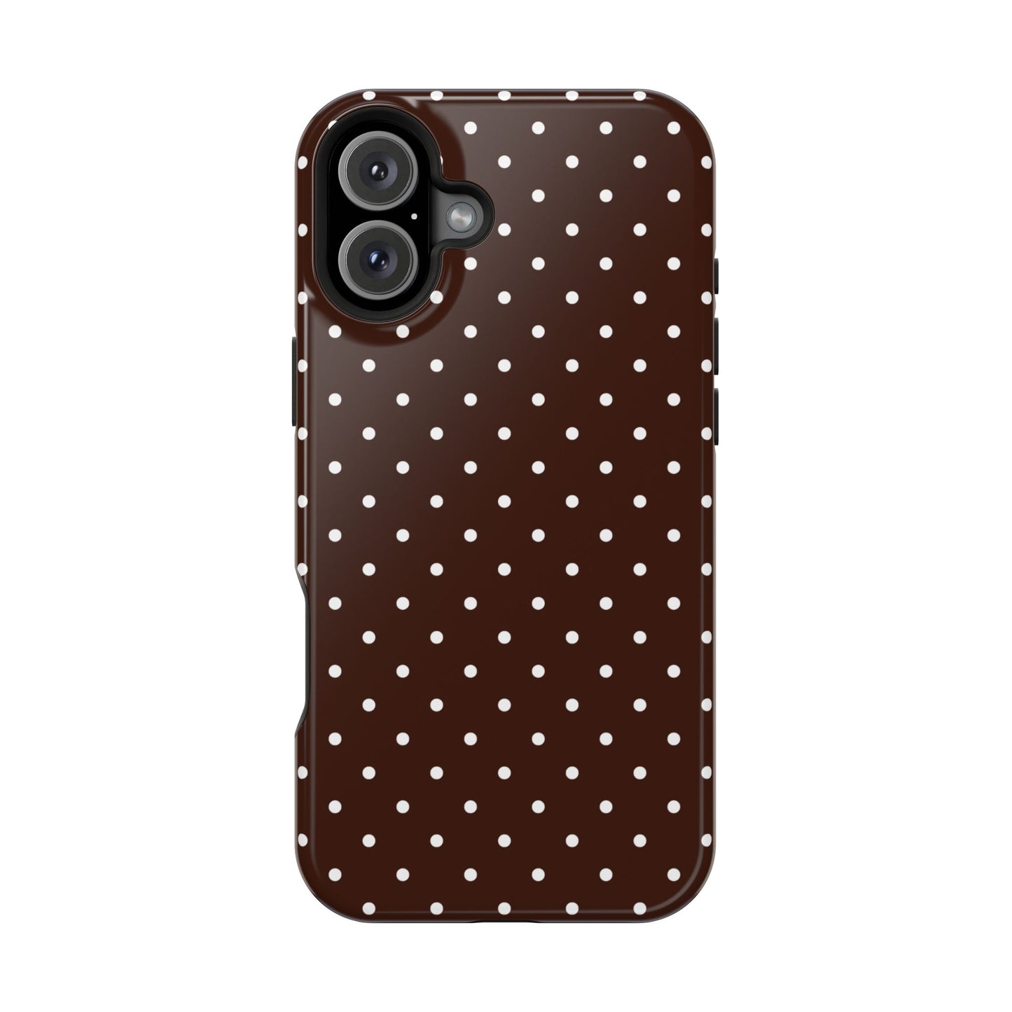 Mocha Mini Dots iPhone Case