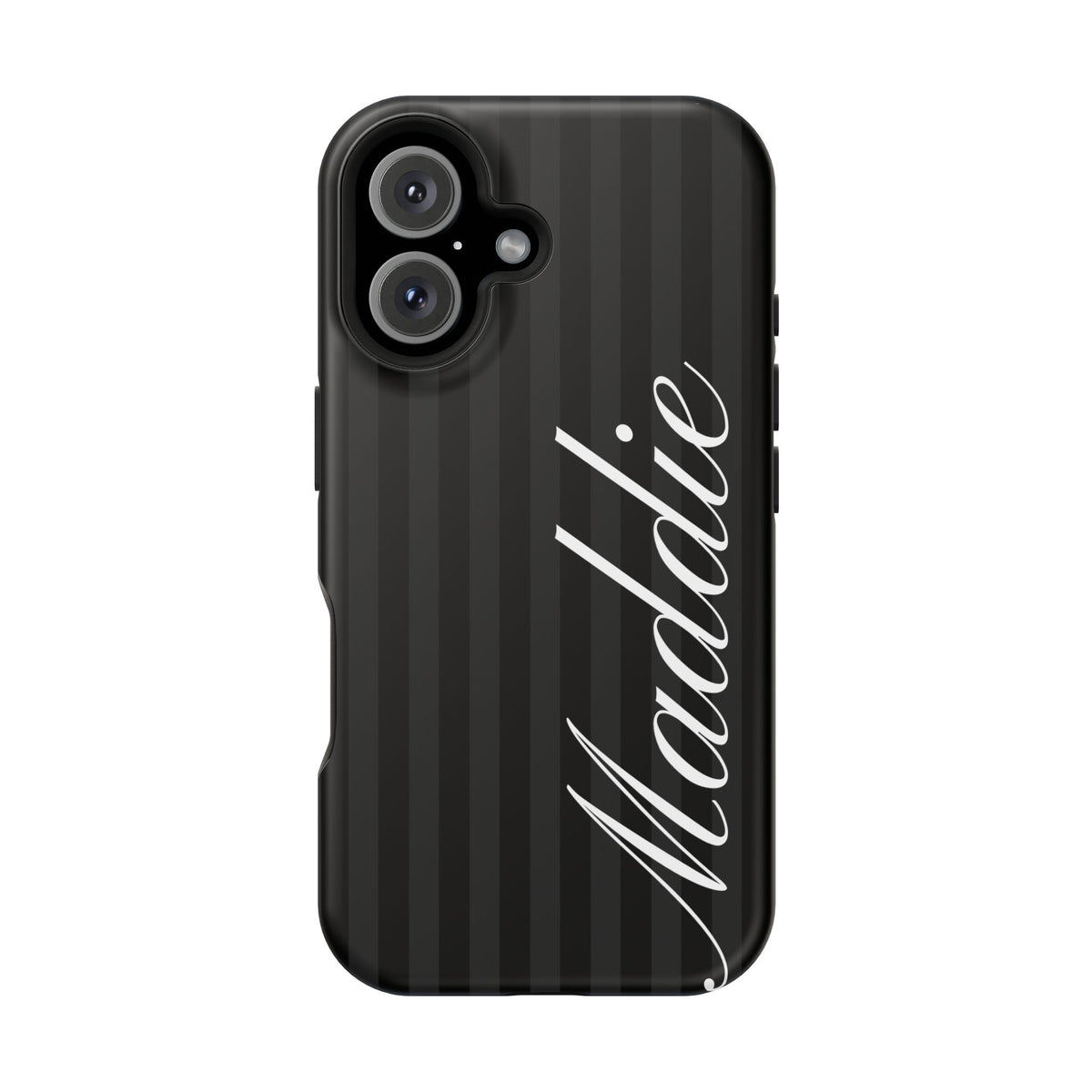Custom Black Stripes iPhone Case
