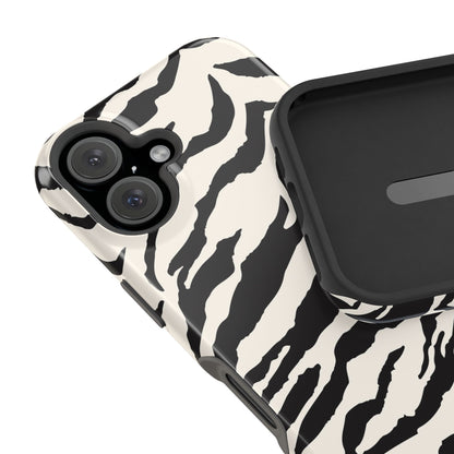 Vanilla Zebra iPhone Case