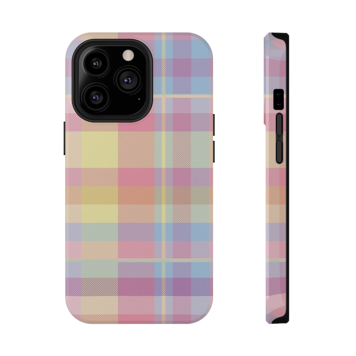 Sorbet Plaid iPhone Case