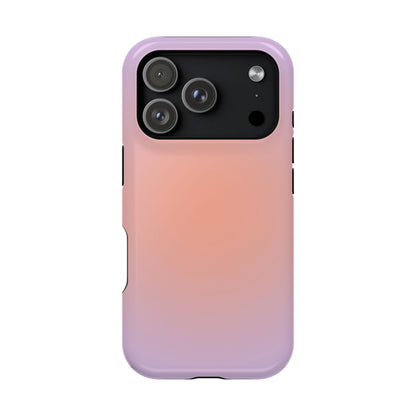 Orange & Purple Aura iPhone Case