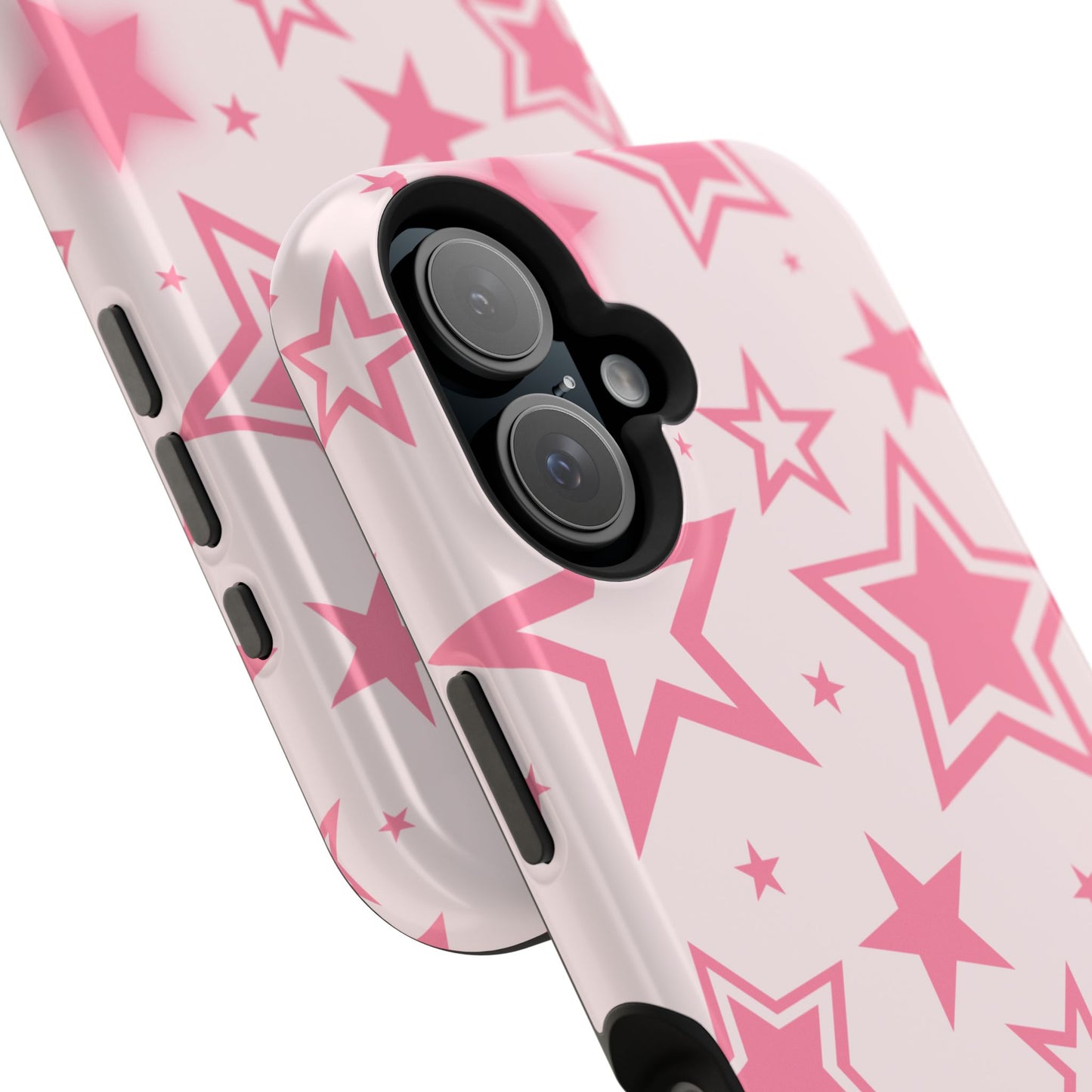 Hot Pink Stardust iPhone Case