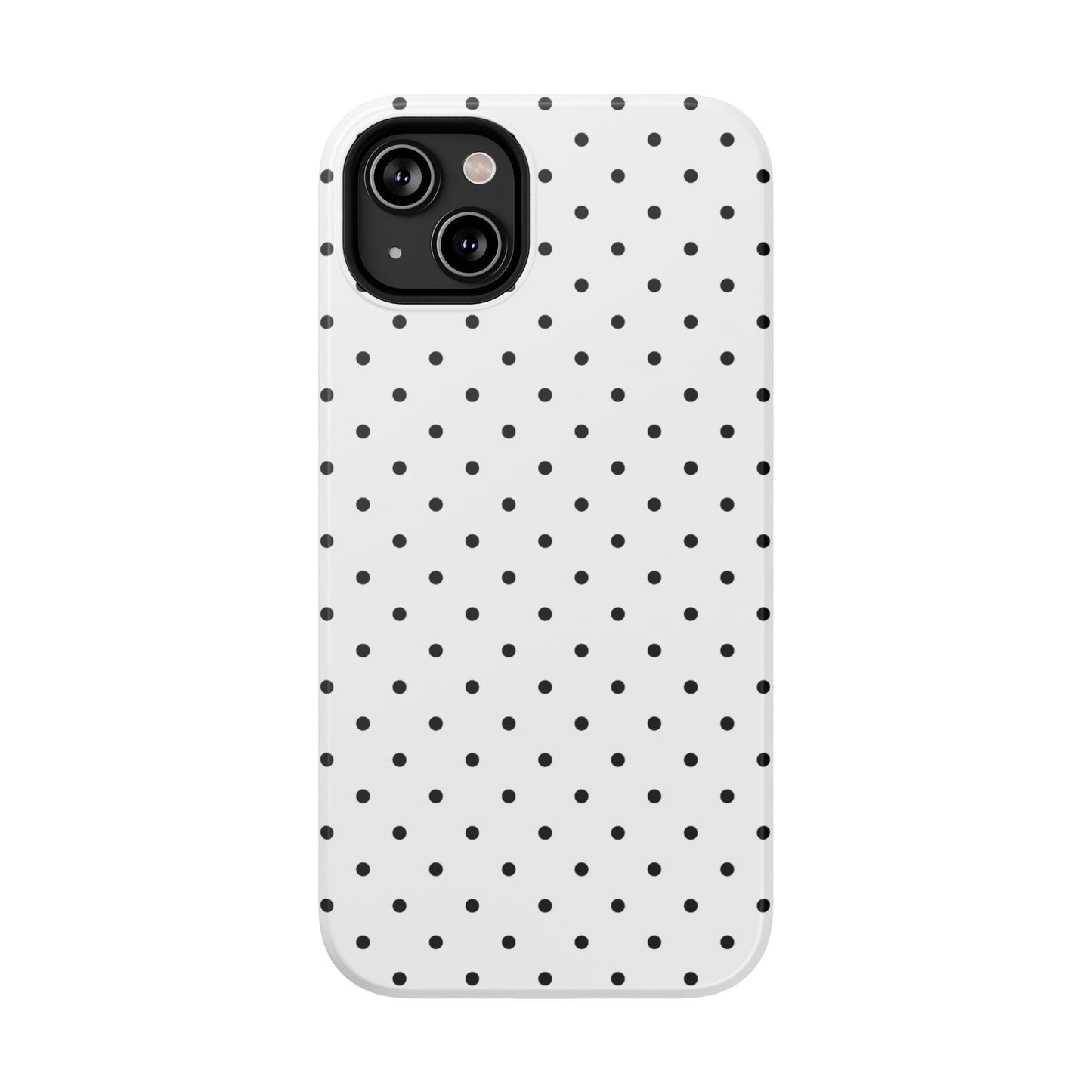 Black Mini Dots iPhone Case