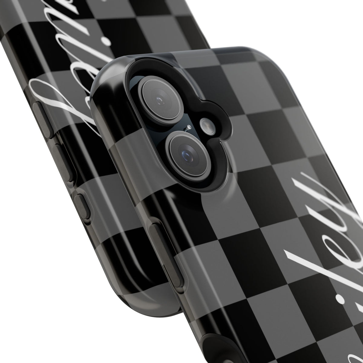 Custom Twilight Checkered iPhone Case