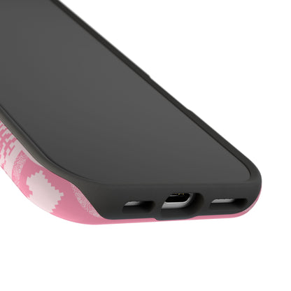 Pink Christmas Sweater iPhone Case
