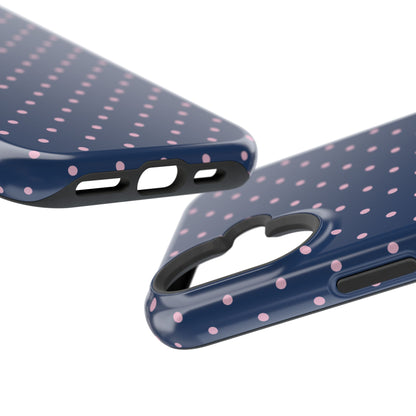 Periwinkle Mini Dots iPhone Case