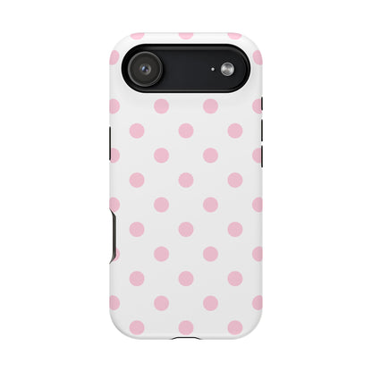 Black Polka Dots iPhone Case