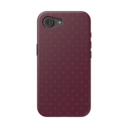 Berry Mini Dots iPhone Case