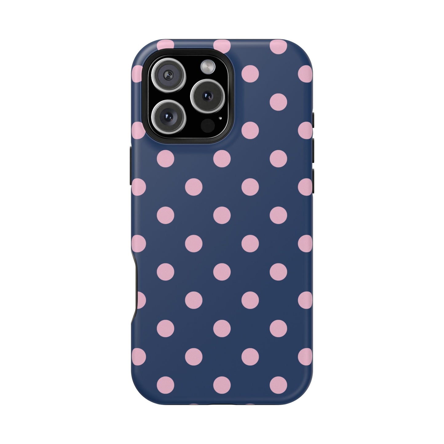 Periwinkle Polka Dots iPhone Case