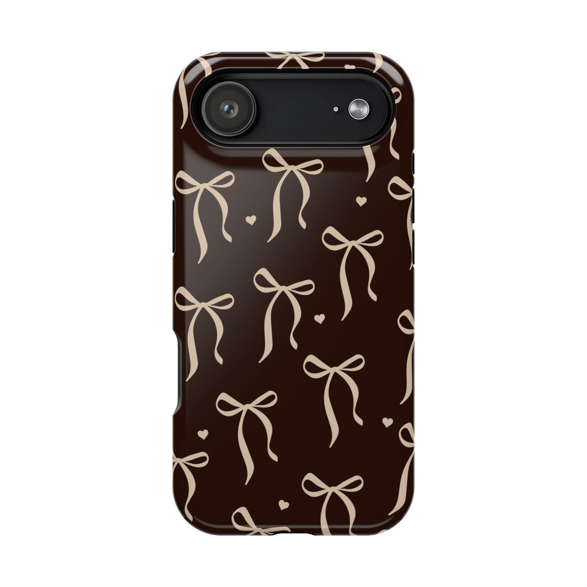 Chocolate Bows iPhone Case