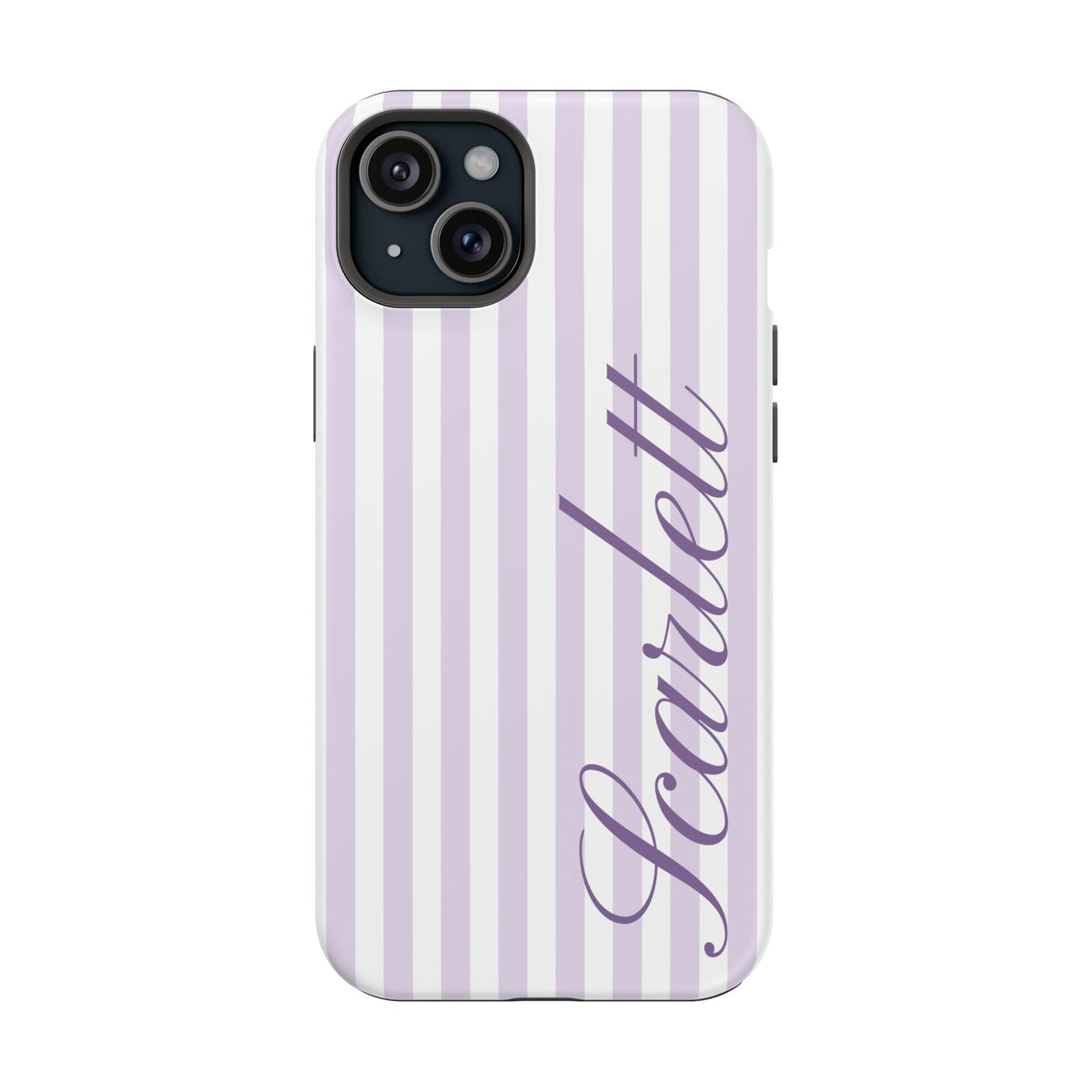 Personalized Lilac Beau iPhone Case