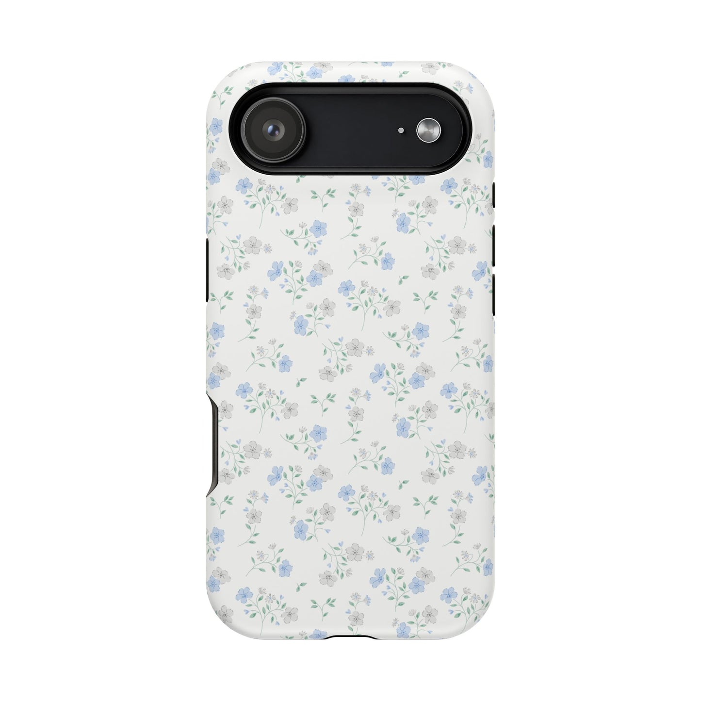 Blue Floral Ditsy iPhone Case
