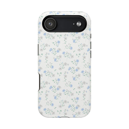 Blue Floral Ditsy iPhone Case