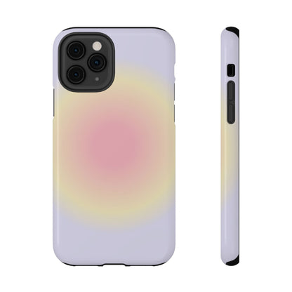 Lilac Aura iPhone Case