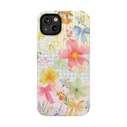 Garden Party Collage iPhone Case