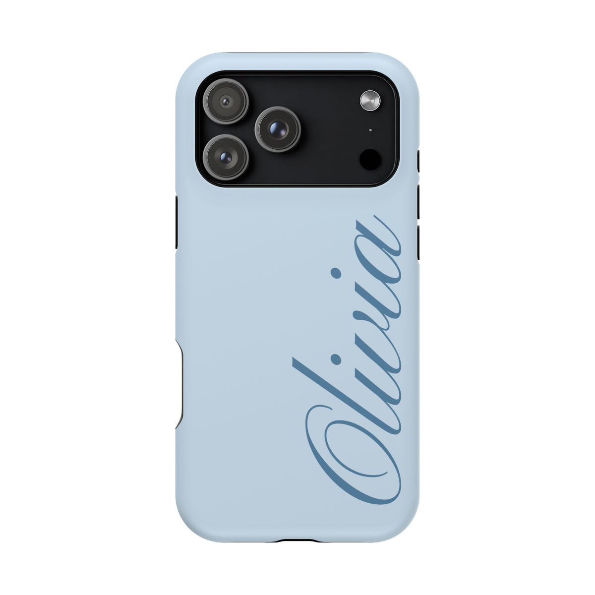 Custom Blue iPhone Case